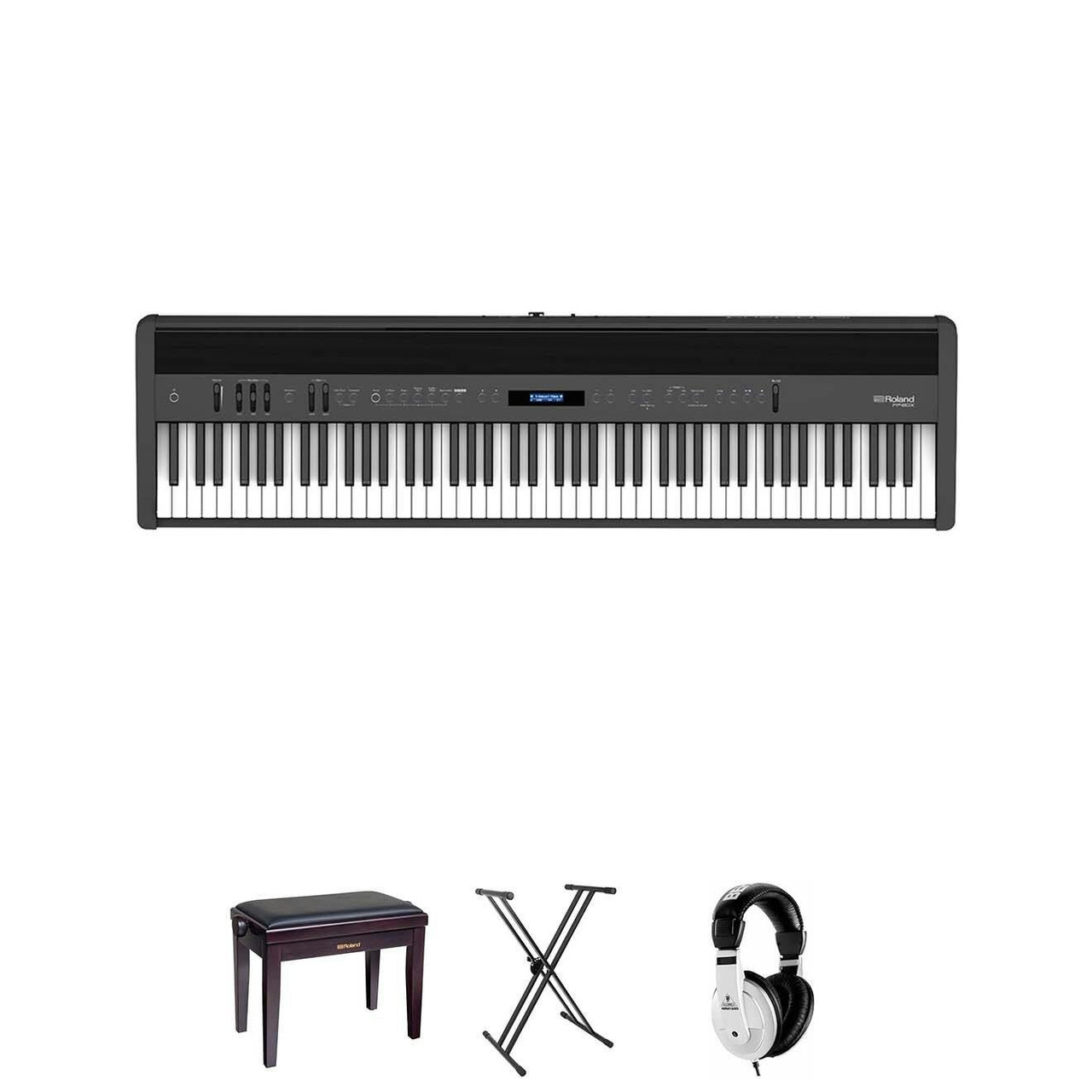 Roland FP-60X Digital Piano in Black Bundle Roland FP-60X Digital Piano in Black Bundle
