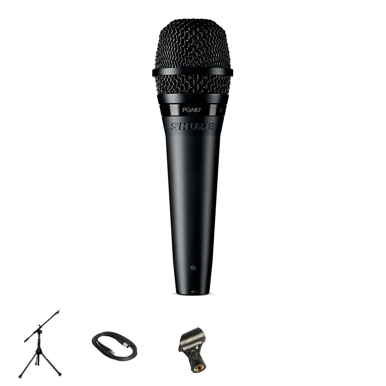 Shure PGA57 Instrument Microphone With XLR Cable Bundle Shure PGA57 Instrument Microphone With XLR Cable Bundle