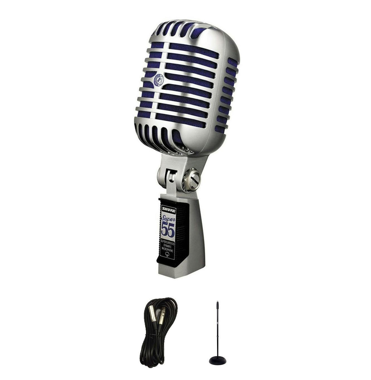 Shure Super 55 Vocal Microphone Bundle