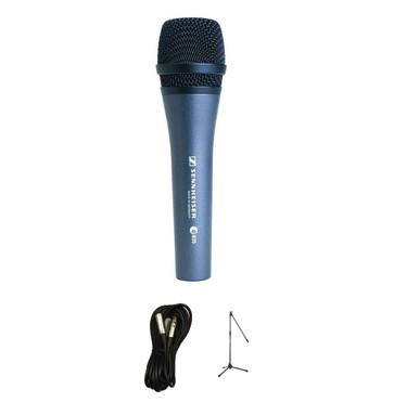 Sennheiser E945 Microphone Bundle with Mic Stand & XLR Cable