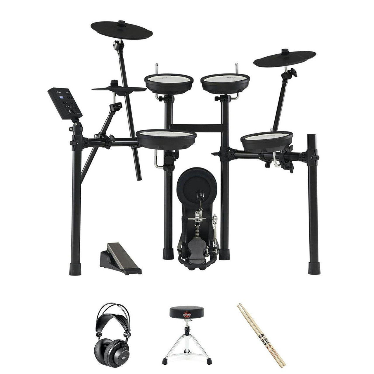 Roland TD07KV Electronic Drum Kit Bundle Package Roland TD07KV Electronic Drum Kit Bundle Package