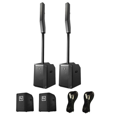EV Evolve 50 Portable Column Array Active PA Bundle Andertons