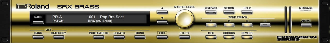 Roland Cloud SRX Brass Virtual Instrument Plugin - Lifetime Key