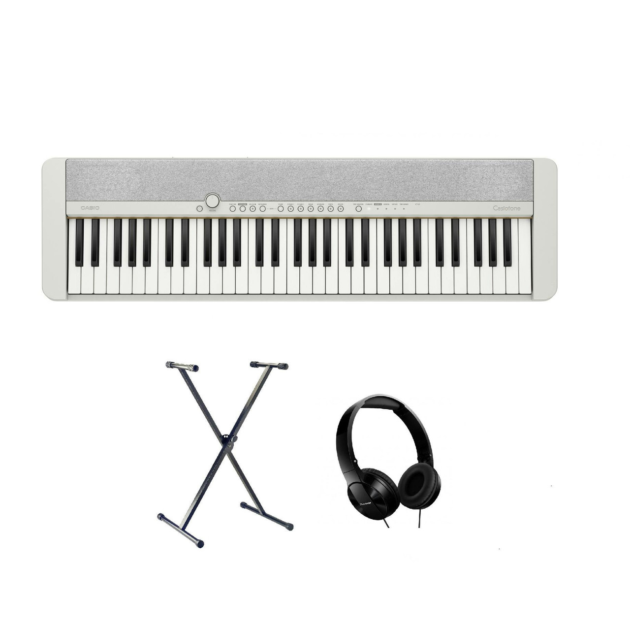 Casio CT-S1 Keyboard in White Bundle Casio CT-S1 Keyboard in White Bundle