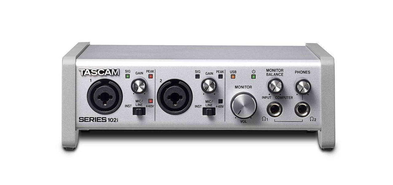 Tascam SERIES 102i USB and MIDI Audio Interface Tascam SERIES 102i USB and MIDI Audio Interface