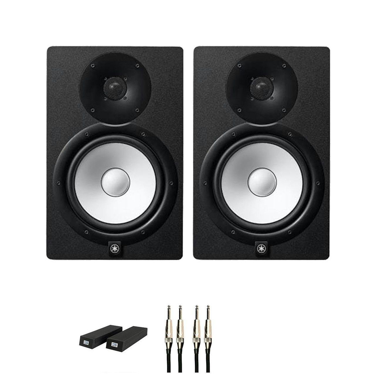 Yamaha HS8 Monitor Bundle with RoXdon Monitor Pads and Cables Yamaha HS8 Monitor Bundle with RoXdon Monitor Pads and Cables
