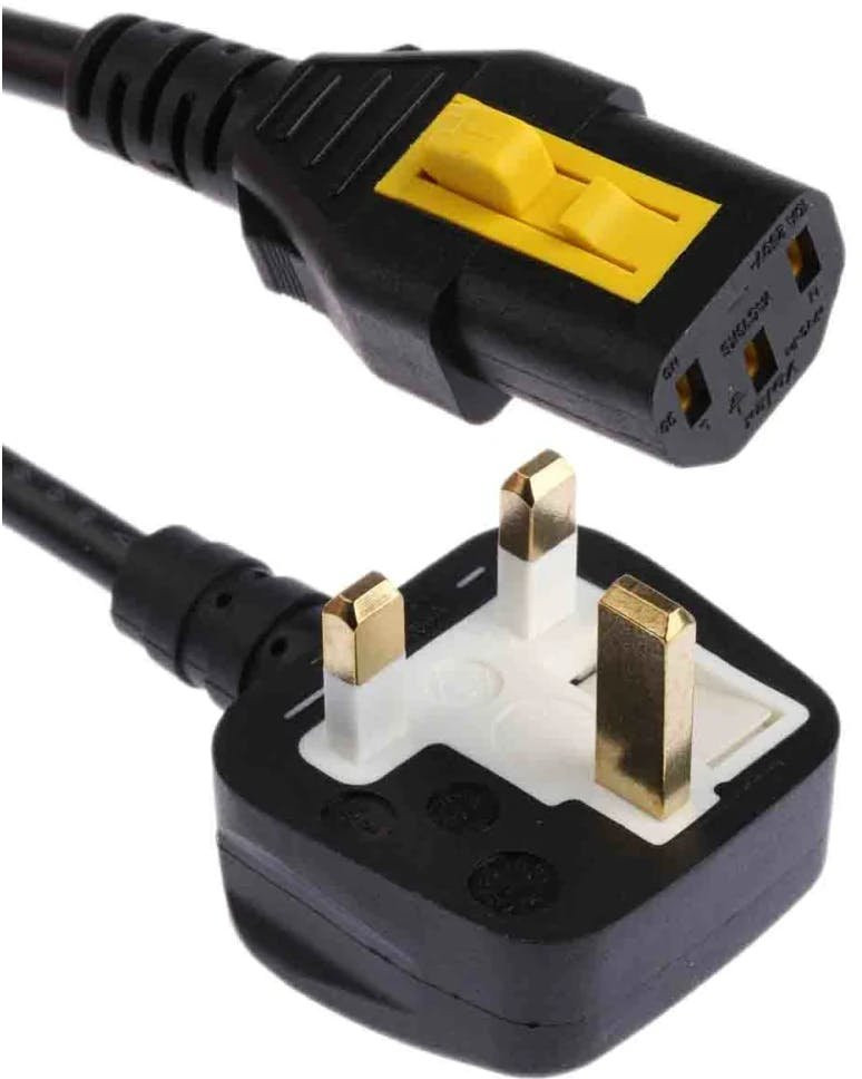 QSC Locking IEC mains Cable for QSC K Series QSC Locking IEC mains Cable for QSC K Series