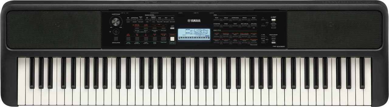 Yamaha PSR-EW320 76 Note PORTABLE Keyboard (Inc PSU)