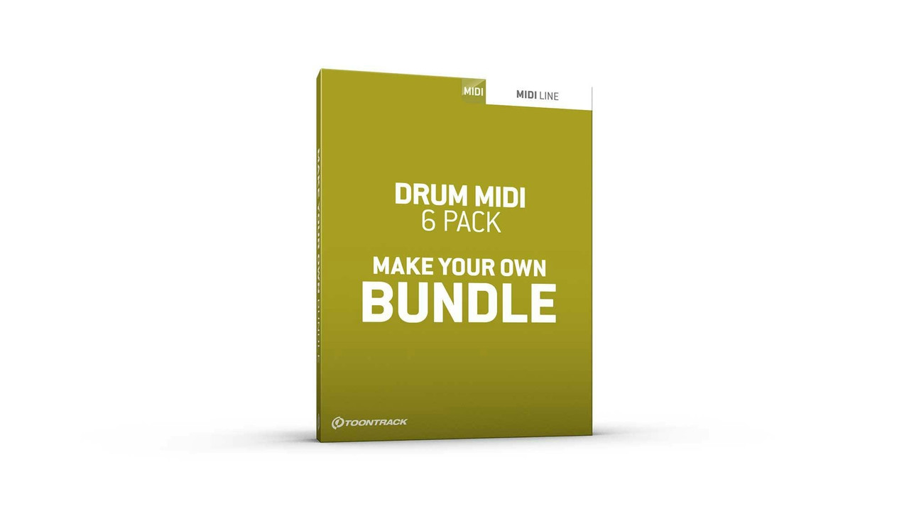 Toontrack Drum MIDI 6 Pack ( - Download)