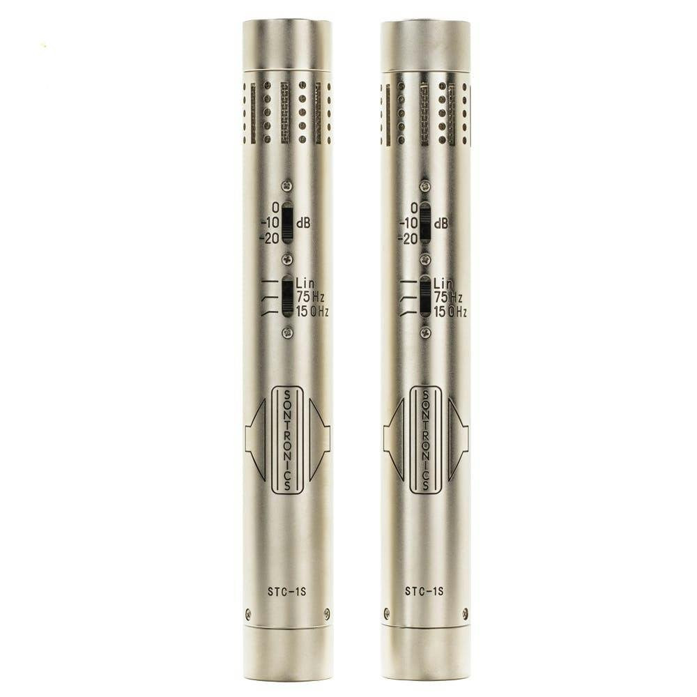 Sontronics STC-1S Silver Small Diaphragm Microphone - Stereo Pair Sontronics STC-1S Silver Small Diaphragm Microphone - Stereo Pair