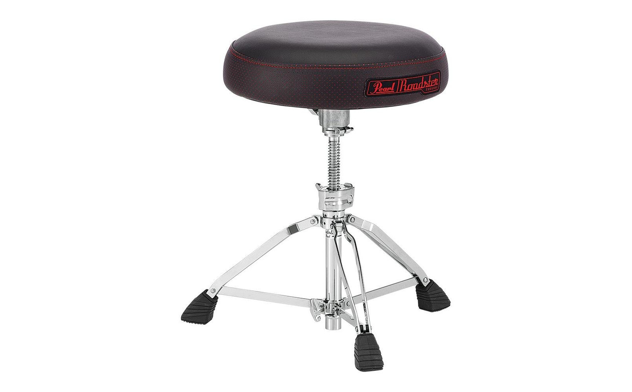 Pearl Roadster Drum Stool, Vented Round Stool Type, Low Height