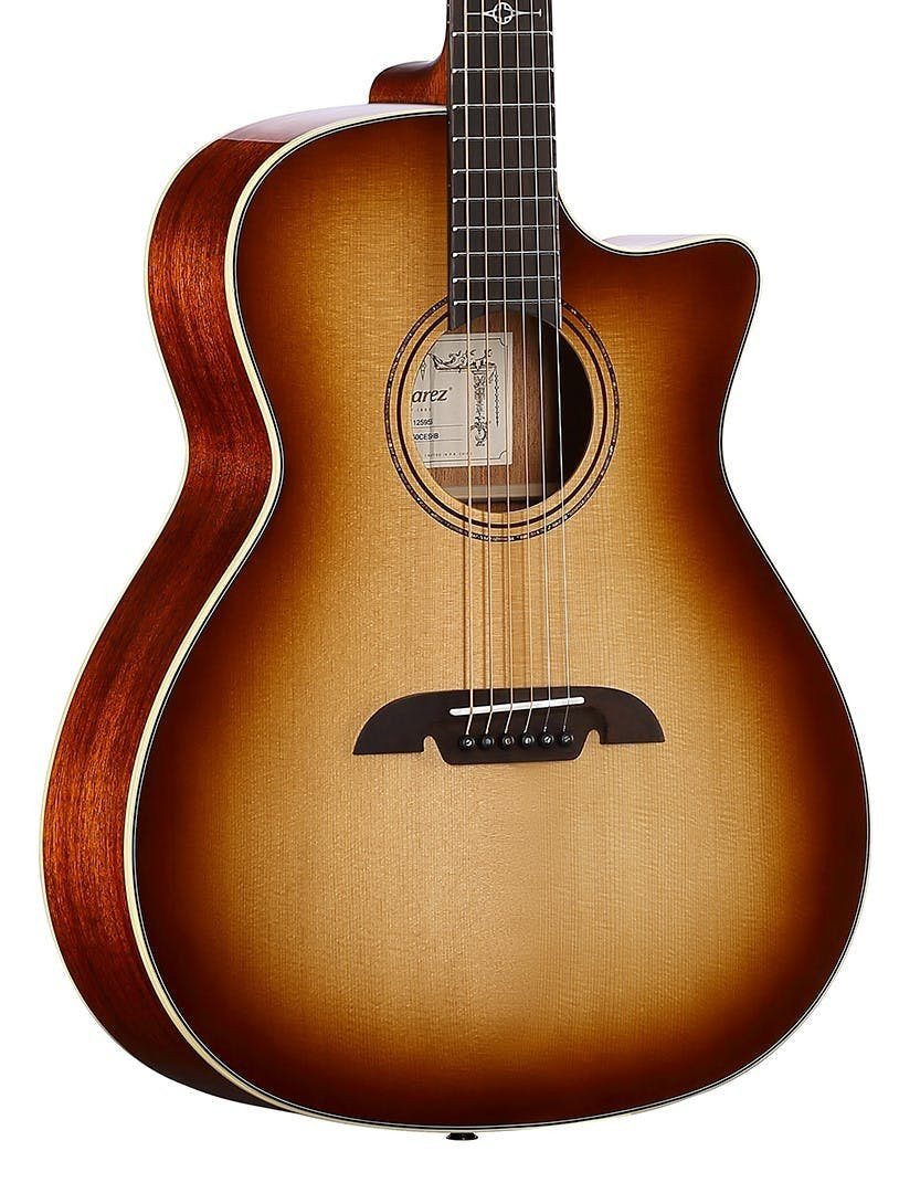 Alvarez Masterworks MG60CE Grand Auditorium Electro Acoustic in Shadowburst Alvarez Masterworks MG60CE Grand Auditorium Electro Acoustic in Shadowburst
