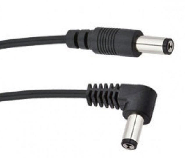 Voodoo Labs Standard Centre Negative 9v Cable Angled Voodoo Labs Standard Centre Negative 9v Cable Angled
