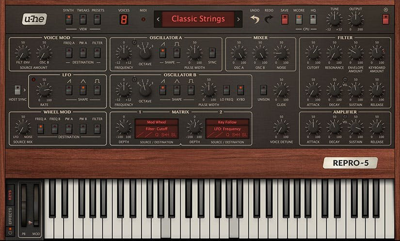 u-he Repro Analogue Syntheiser Simulator Plugin