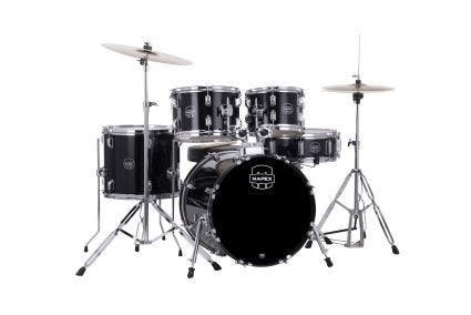 Mapex Comet 22" Acoustic Drum Kit in Black Mapex Comet 22" Acoustic Drum Kit in Black