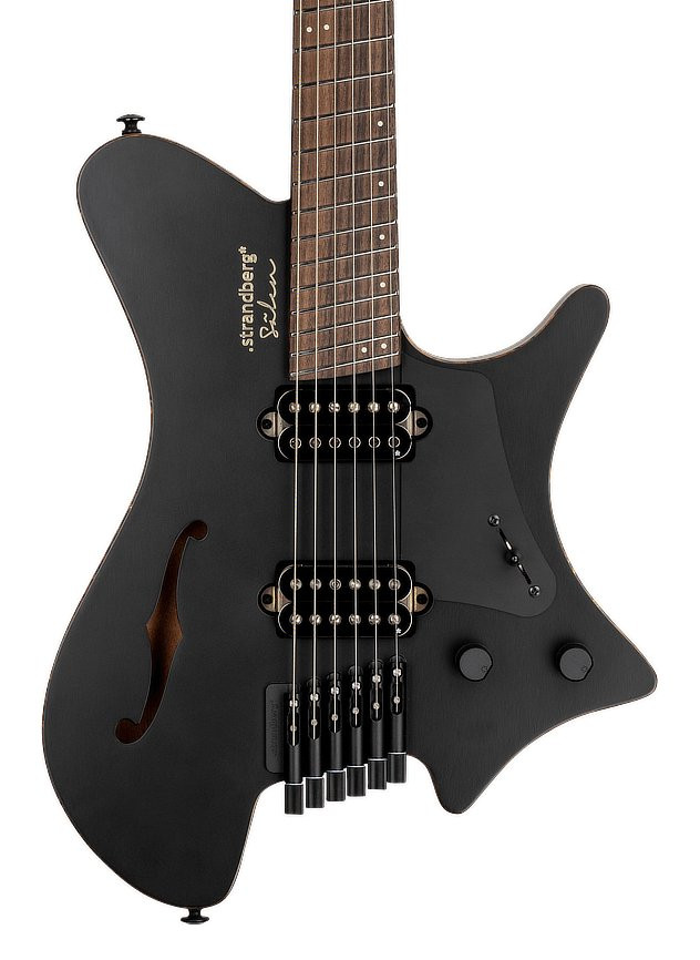 Strandberg Salen Classic 6 Electric Guitar with Tremolo in Black
