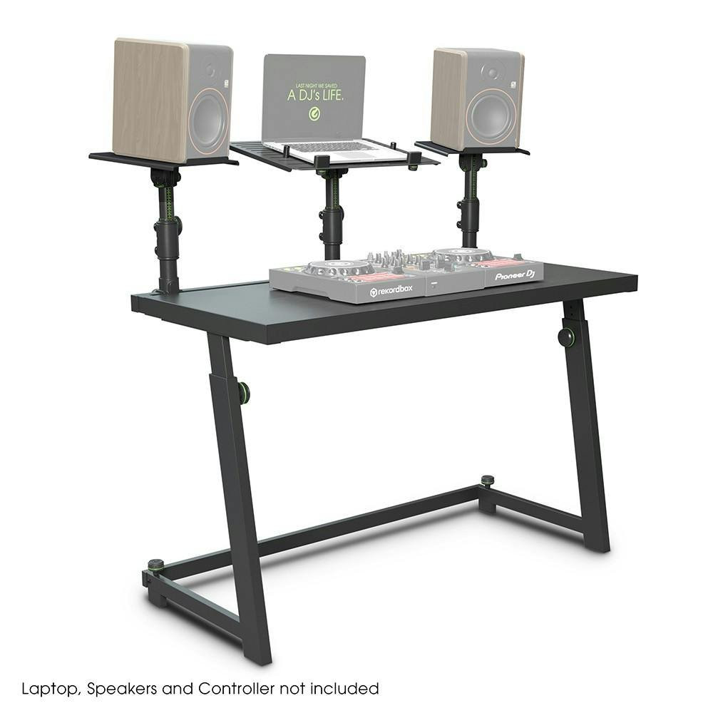 Gravity FDJT 01 DJ-Desk with flexible Loudspeaker & Laptop Tray