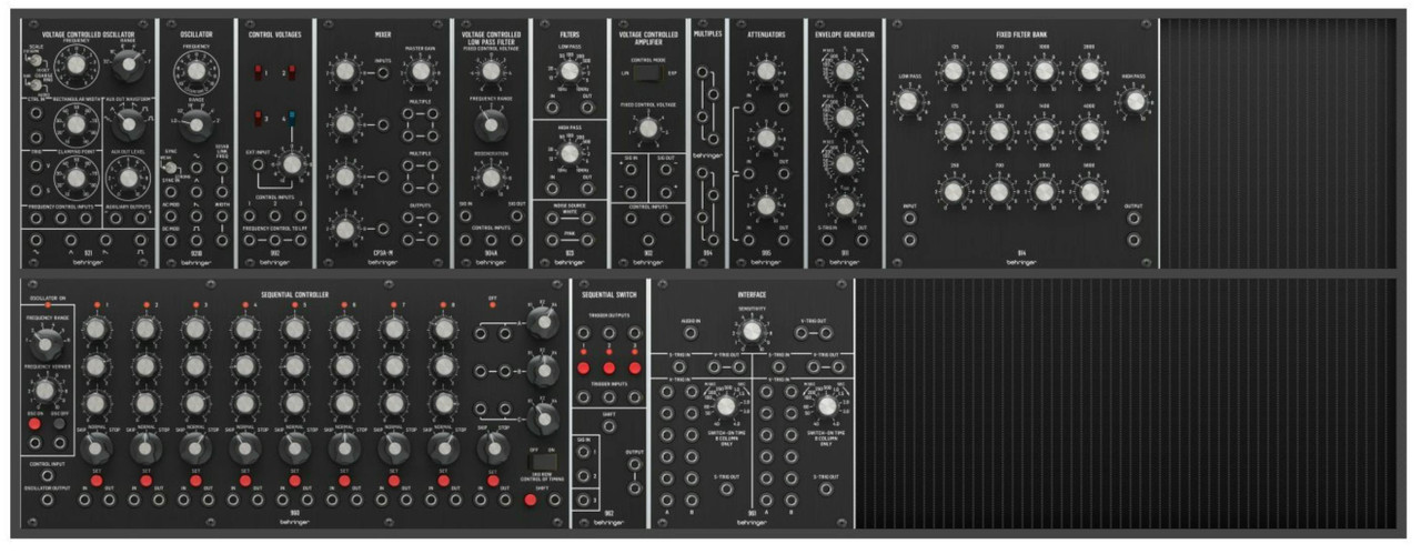 Behringer 55/35 6U Eurorack Module Bundle Behringer 55/35 6U Eurorack Module Bundle
