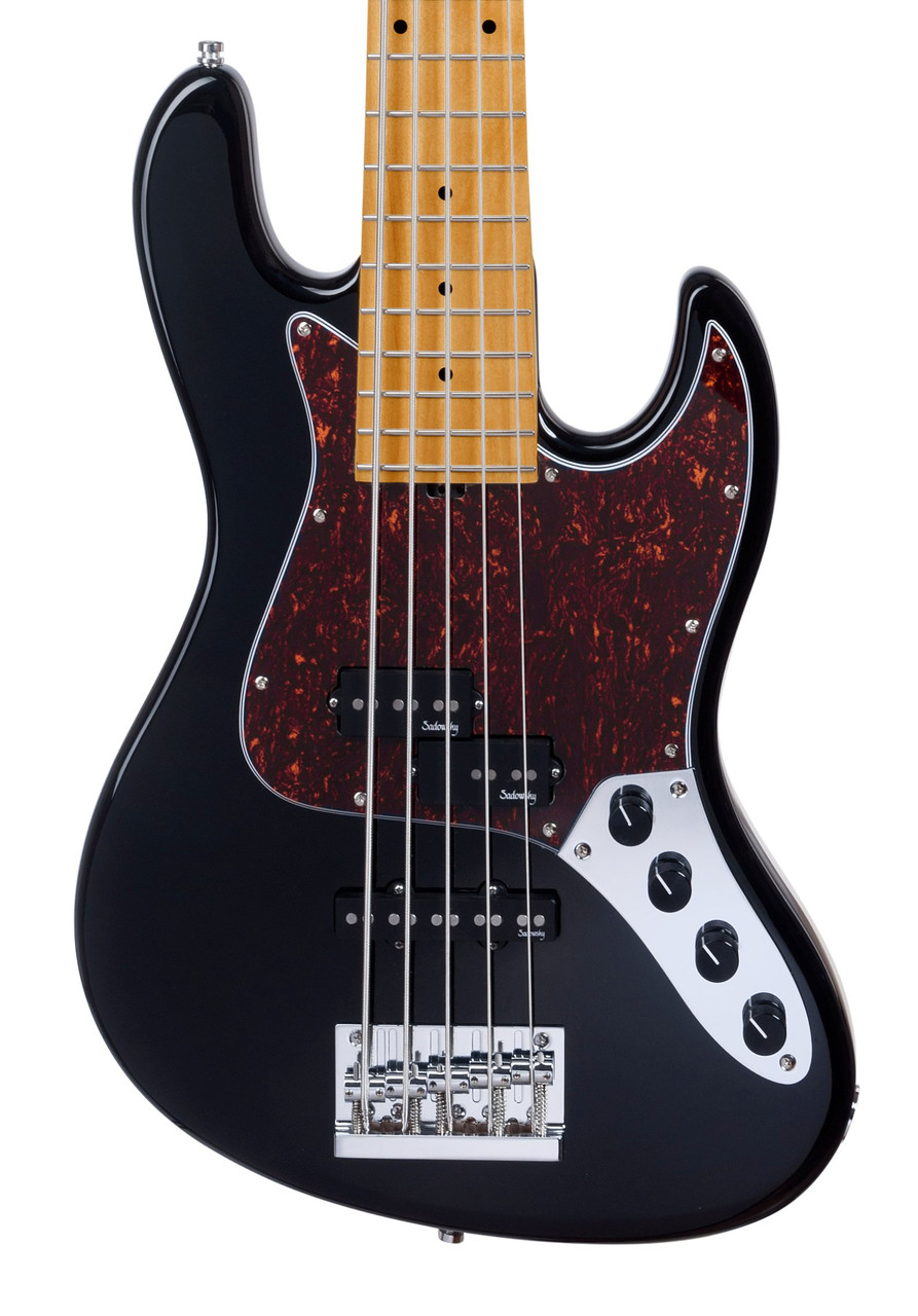 Sadowsky MetroExpress SMX 21 Fret Hybrid PJ 5-String in Black Pearl, Roasted Maple Sadowsky MetroExpress SMX 21 Fret Hybrid PJ 5-String in Black Pearl, Roasted Maple