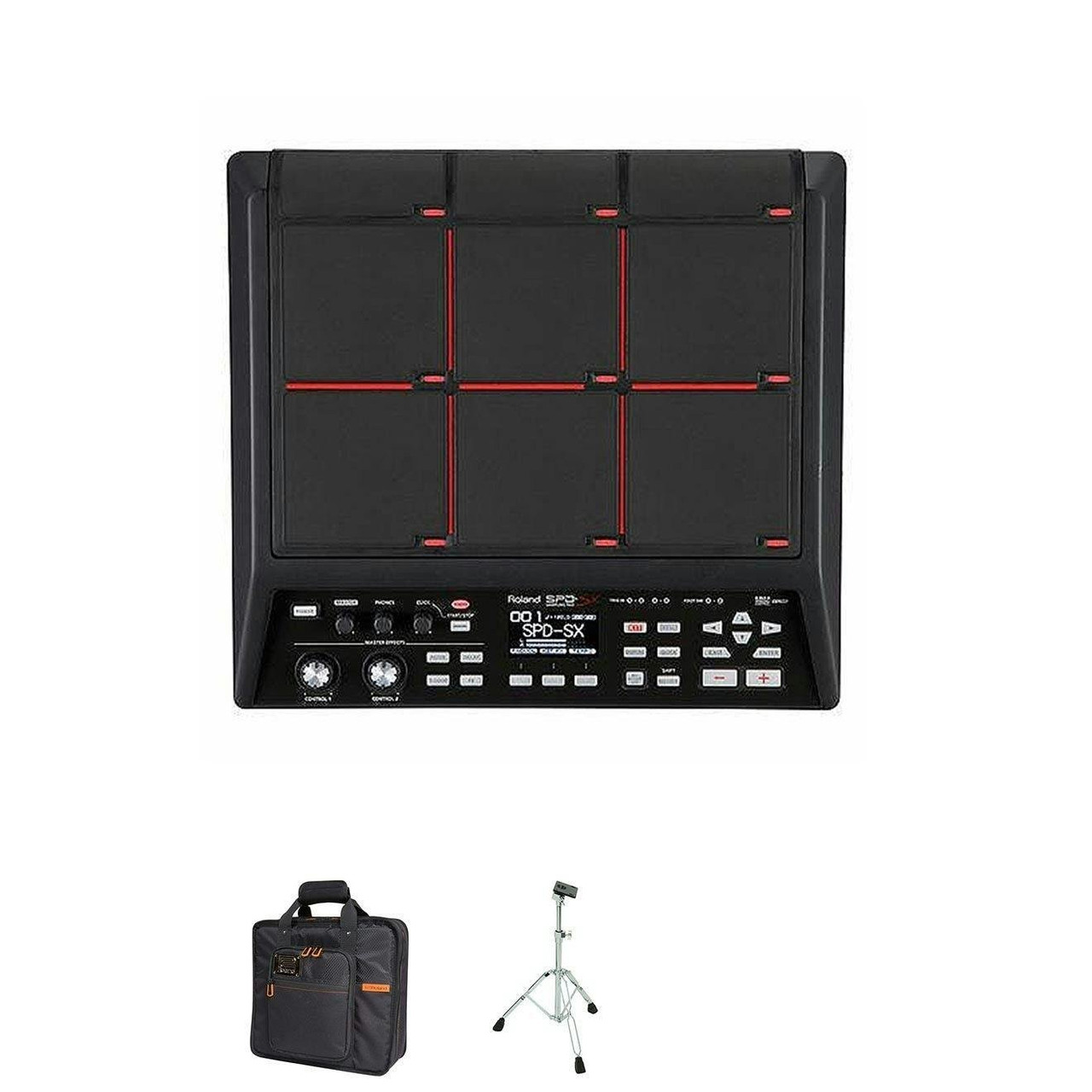 Roland SPDSX Electronic Drum Kit Bundle Package