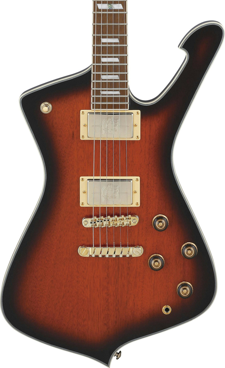 Ibanez Iceman Electric Guitar in Antique Autumn Burst