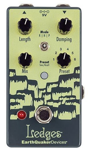 Earthquaker Devices Ledges Tri-Dimensional Reverberation Machine Reverb Pedal