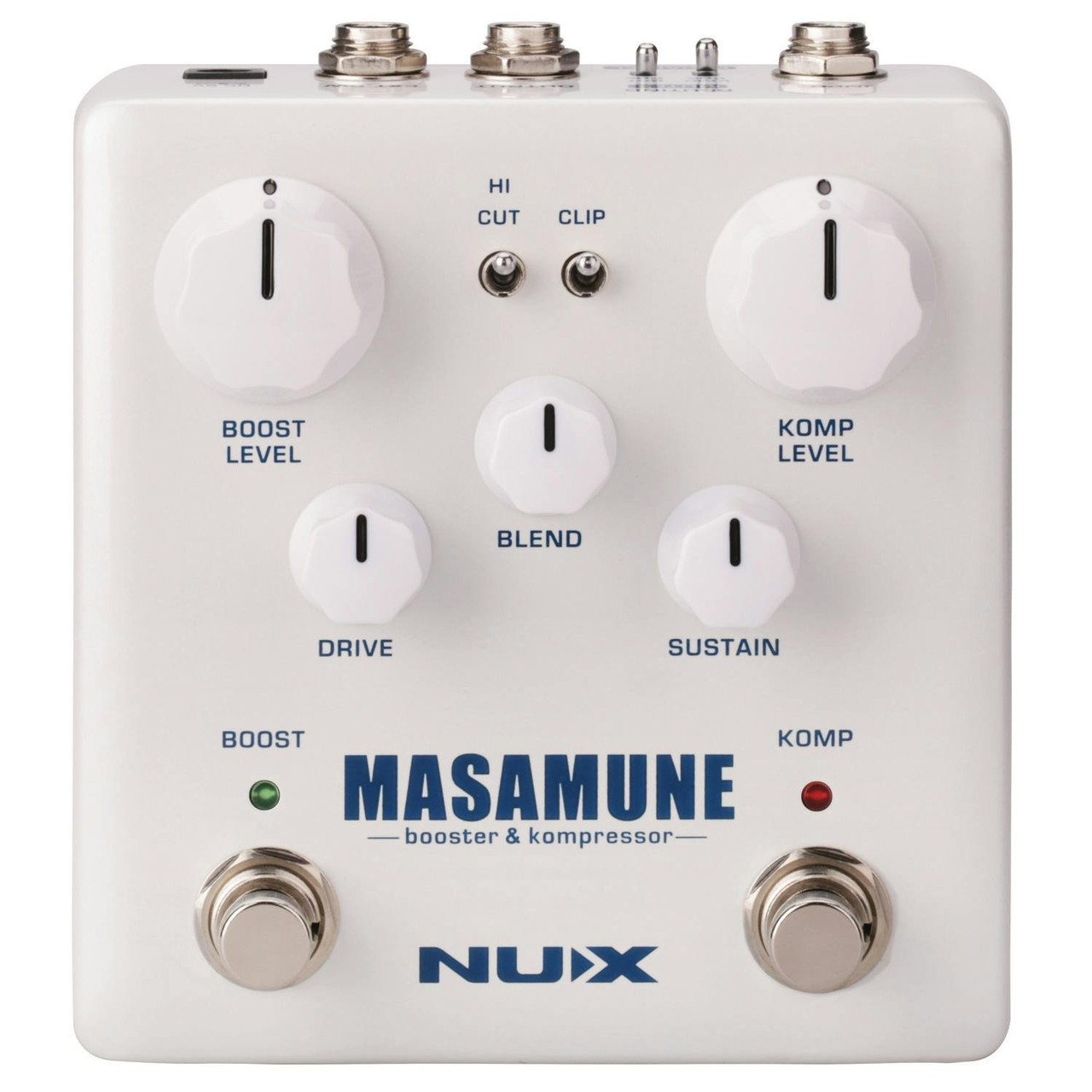 NUX NBK-5 Masamune Boost and Compressor Dual Pedal NUX NBK-5 Masamune Boost and Compressor Dual Pedal