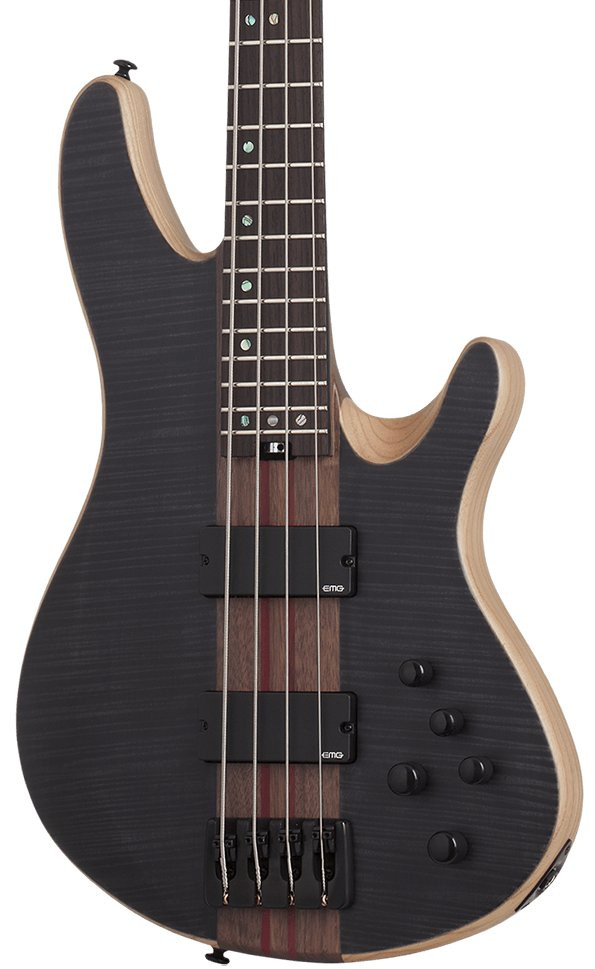 Schecter Omen Extreme-4 Bass Guitar in Black Cherry - Andertons