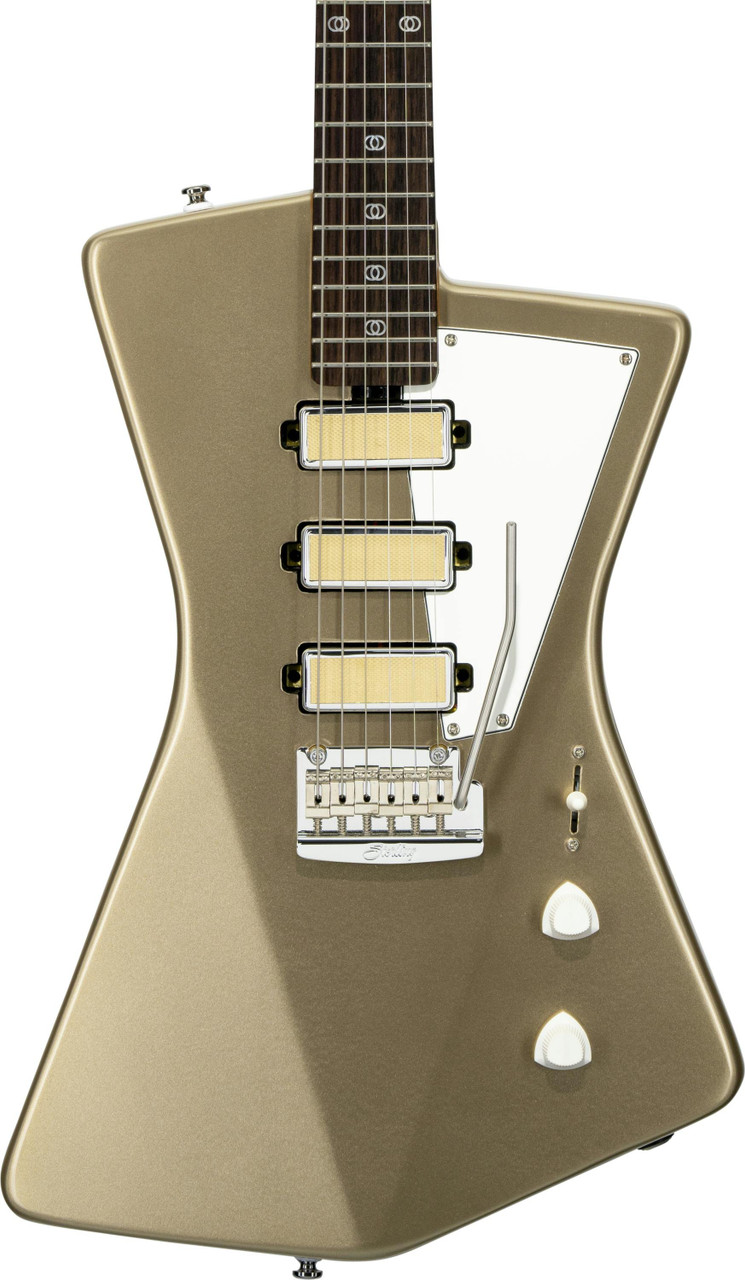 Sterling by Music Man St Vincent Goldie Electric Guitar in Cashmere Sterling by Music Man St Vincent Goldie Electric Guitar in Cashmere