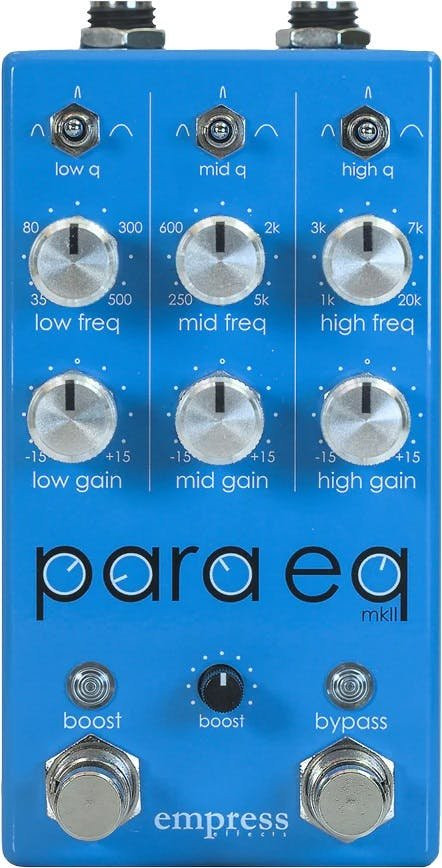 Empress ParaEQ MKII Deluxe Parametric EQ Pedal - Andertons Music Co.