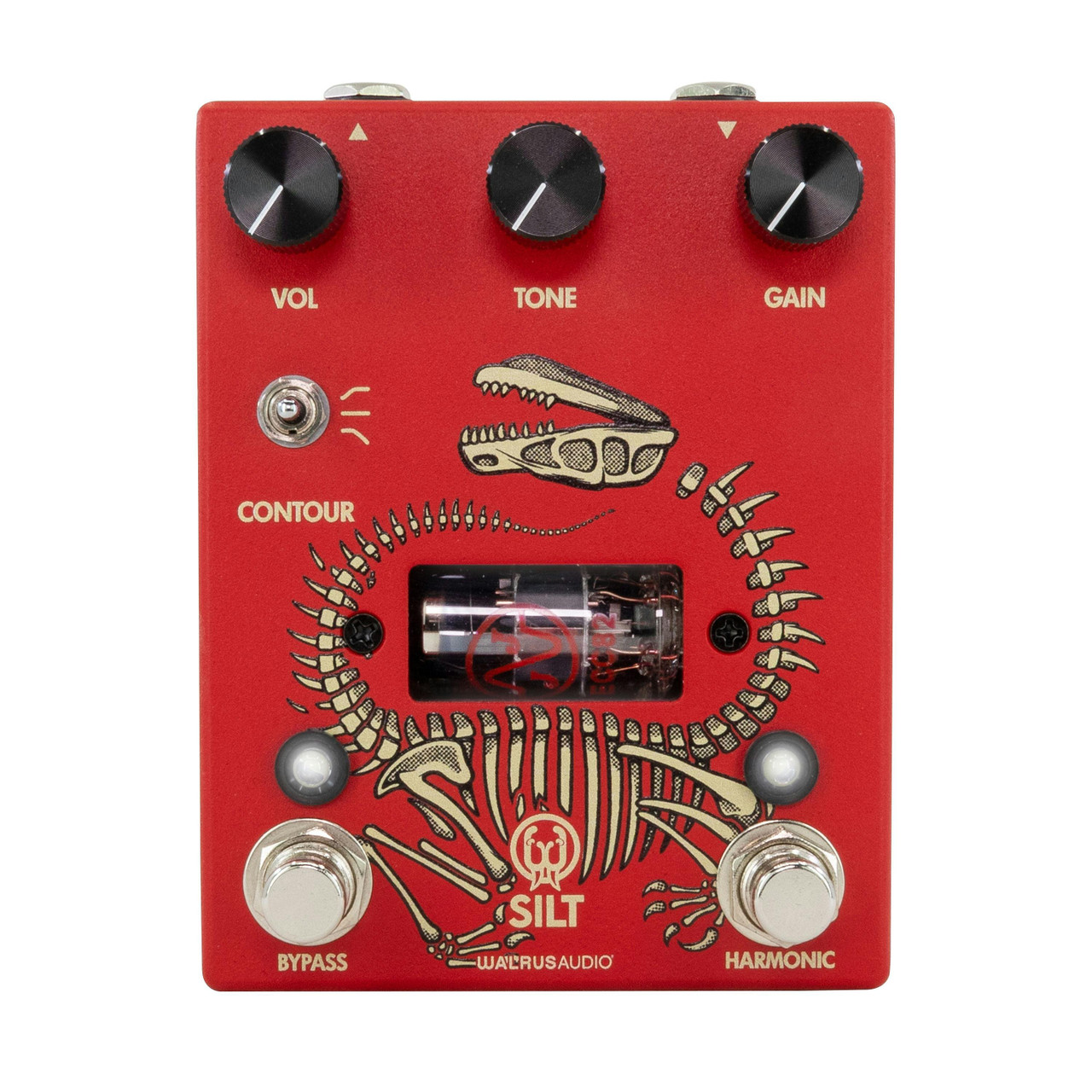 Walrus Audio SILT Harmonic Tube Fuzz Pedal in Red Walrus Audio SILT Harmonic Tube Fuzz Pedal in Red