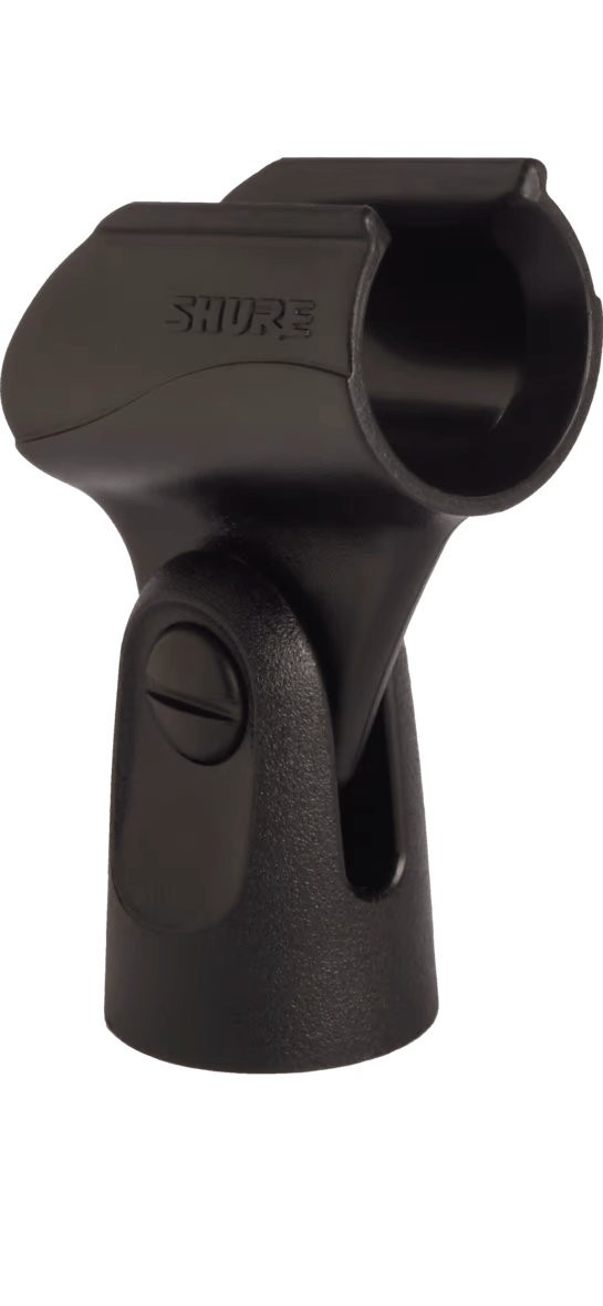 Shure narrow Mic Clip for SM81, VP64, SM63 etc. Shure narrow Mic Clip for SM81, VP64, SM63 etc.