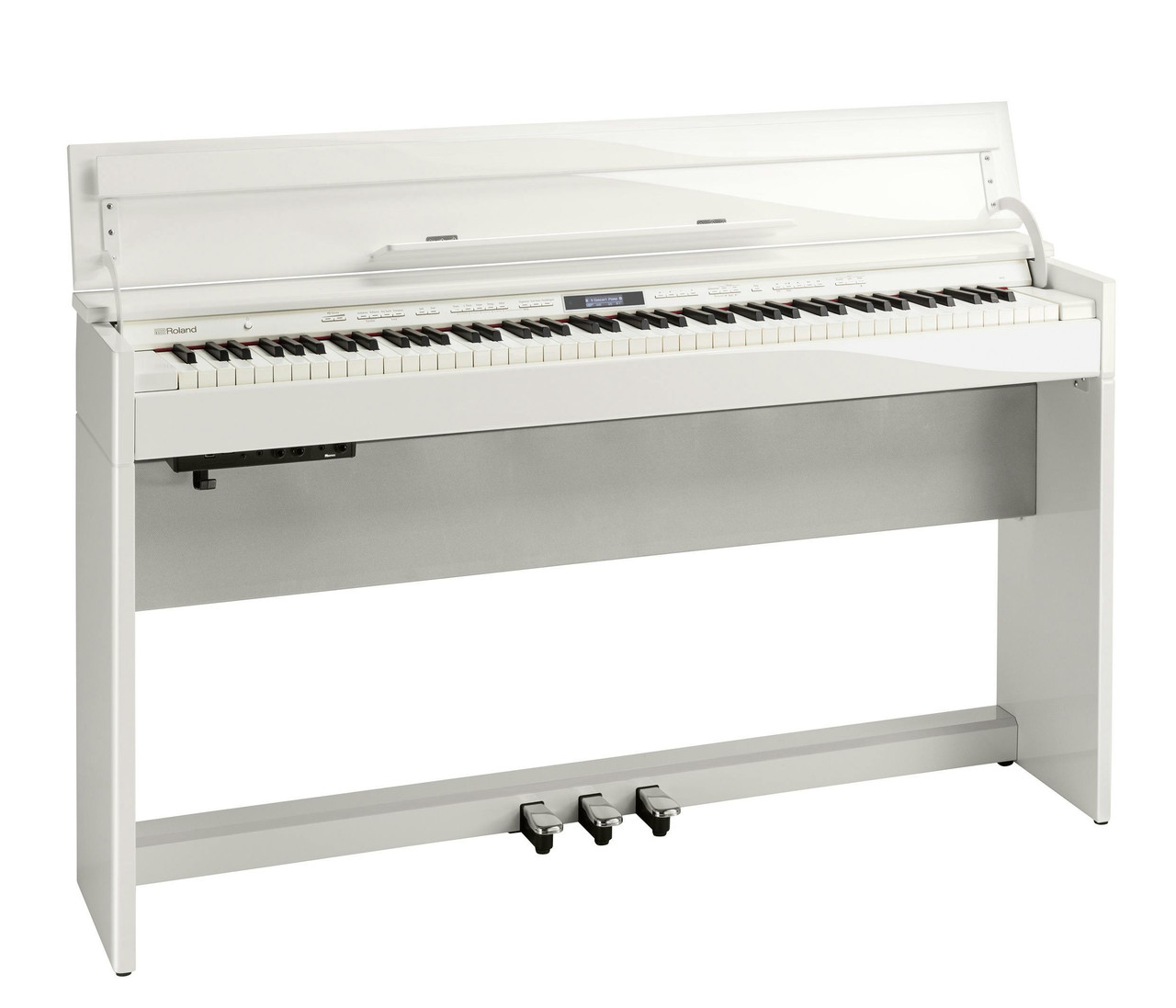Roland DP603 Upright Digital Home Piano in Polished White Roland DP603 Upright Digital Home Piano in Polished White