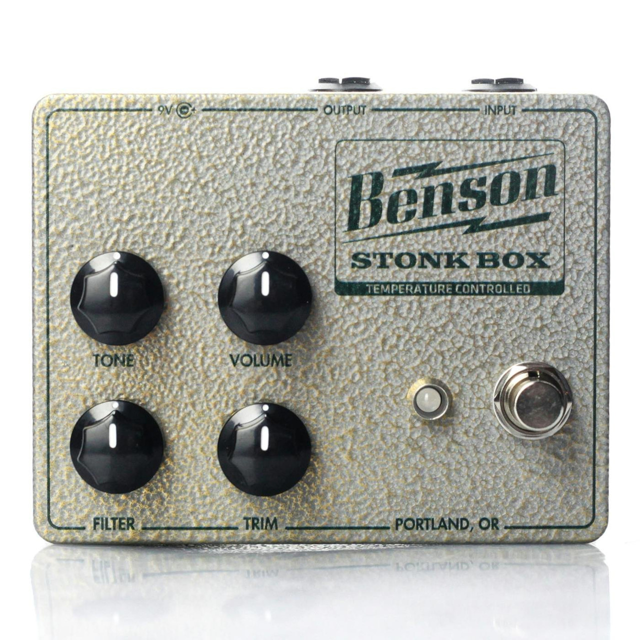 Benson Amps Stonk Box Temperature Controlled Drive Fuzz Pedal Benson Amps Stonk Box Temperature Controlled Drive Fuzz Pedal