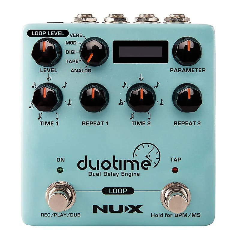 NUX NDD-6 Duo Time Delay Dual Pedal NUX NDD-6 Duo Time Delay Dual Pedal