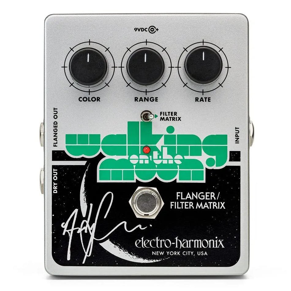 Electro Harmonix Andy Summers "Walking On The Moon" Analog Flanger Filter Matrix Pedal Electro Harmonix Andy Summers "Walking On The Moon" Analog Flanger Filter Matrix Pedal