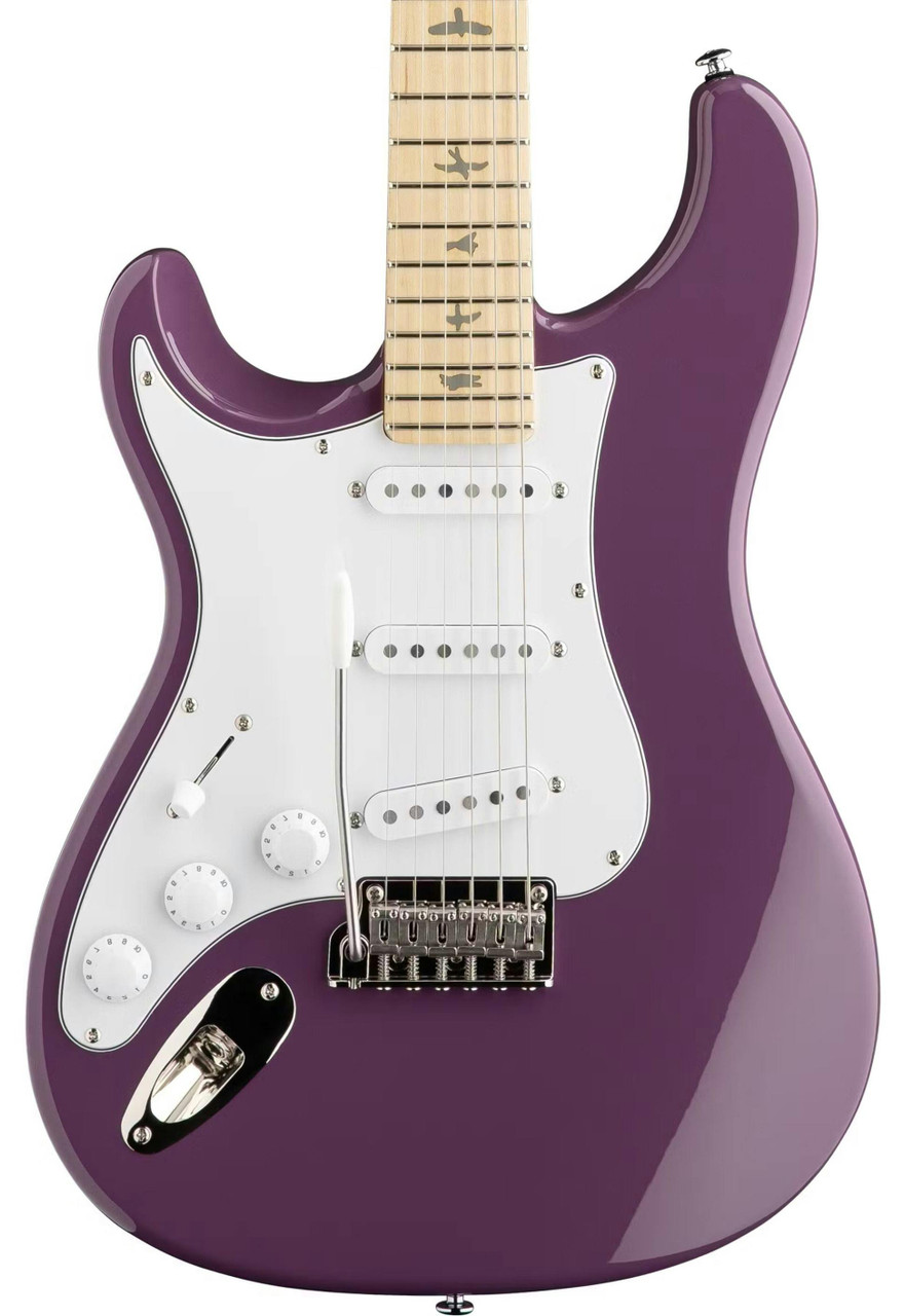 PRS SE John Mayer Silver Sky Left Handed Summit Purple Maple Fingerboard PRS SE John Mayer Silver Sky Left Handed Summit Purple Maple Fingerboard