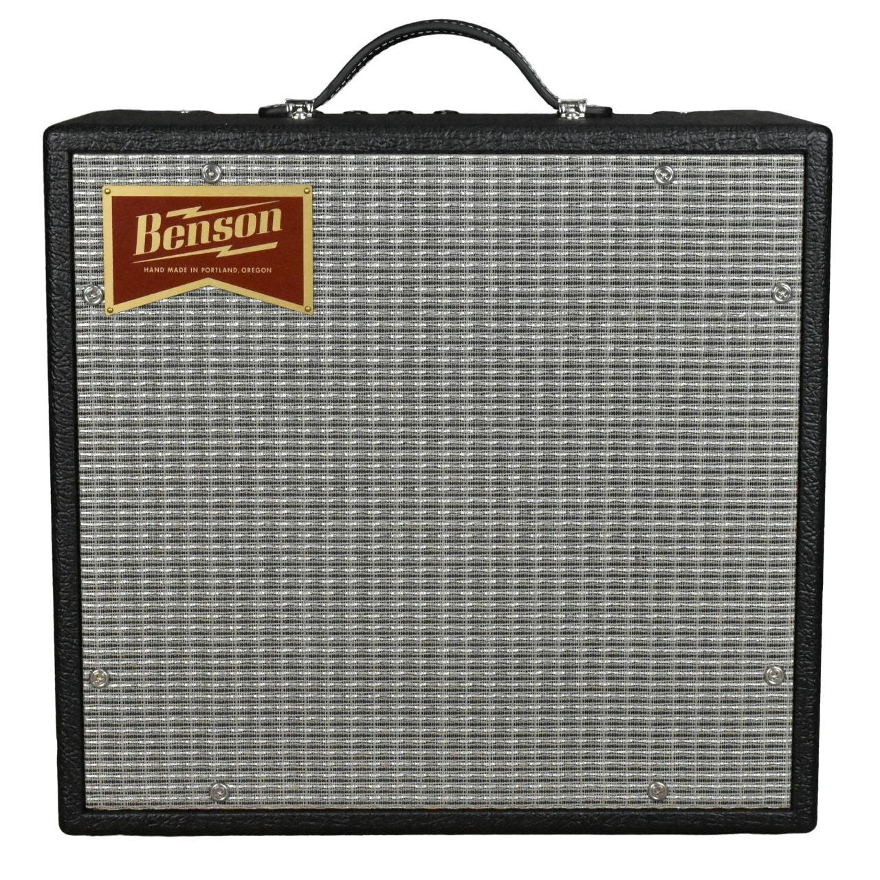 Benson Vinny 5W 1X10 Valve Reverb Combo in Limited Edition Black and Silver Benson Vinny 5W 1X10 Valve Reverb Combo in Limited Edition Black and Silver