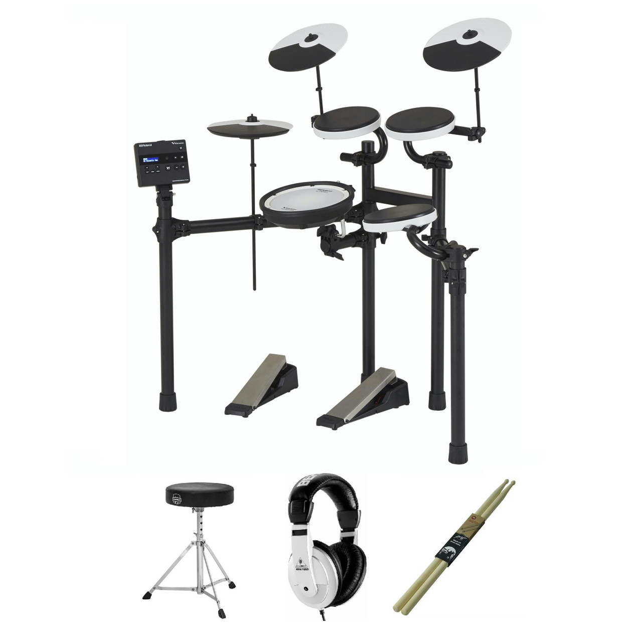 Roland TD02KV Electronic Drum Kit Bundle Package 1 Roland TD02KV Electronic Drum Kit Bundle Package 1