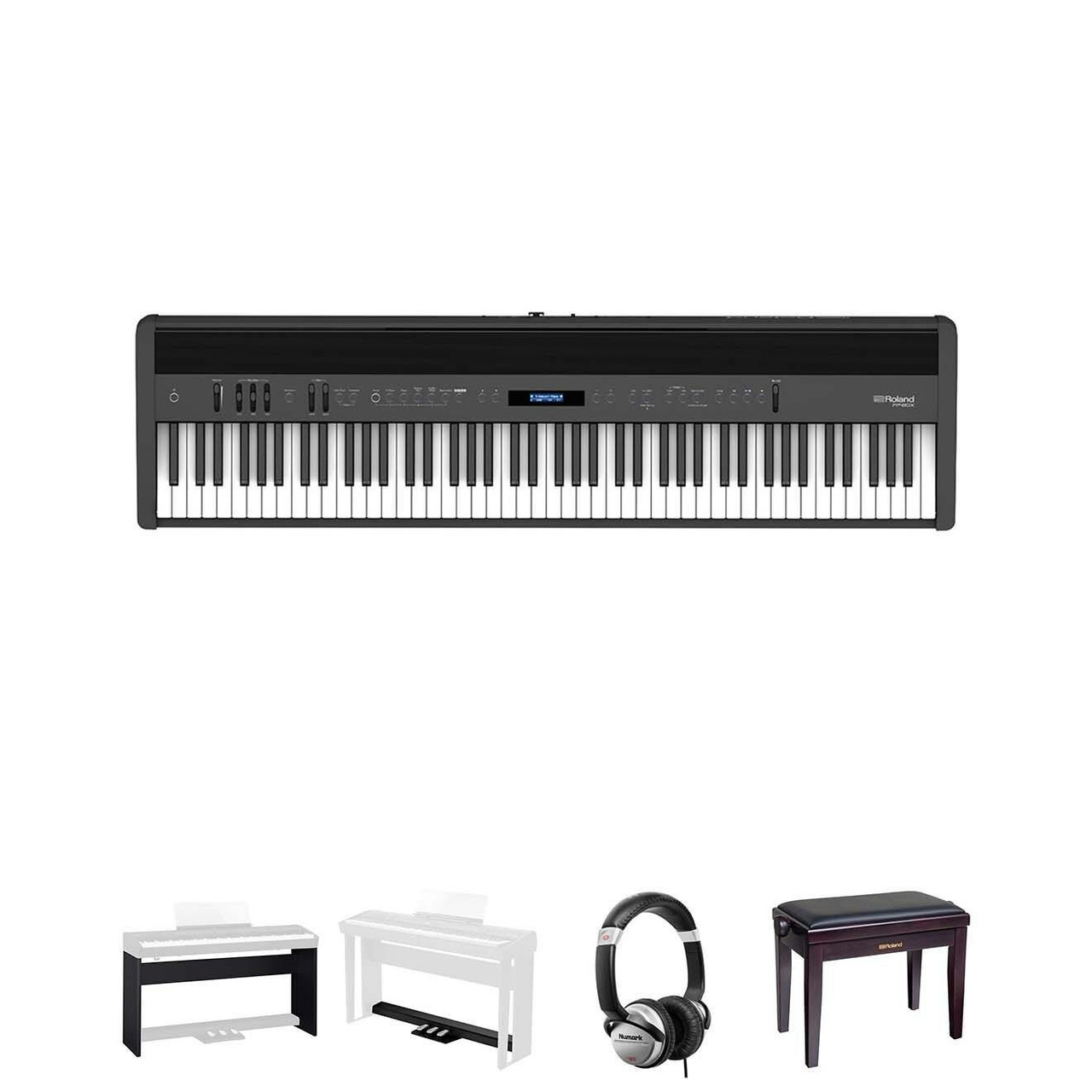 Roland FP-60X Complete Digital Piano in Black Bundle Roland FP-60X Complete Digital Piano in Black Bundle