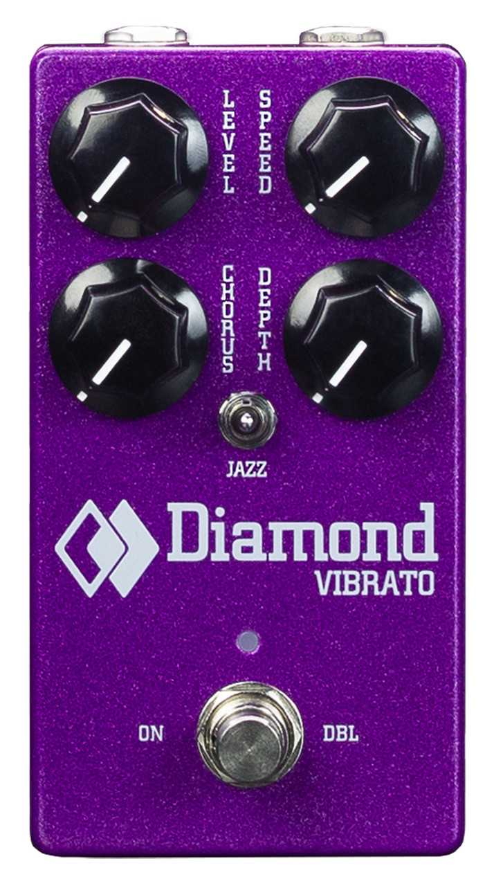 Diamond Vibrato Analog Bucket-Brigade Vibrato Pedal
