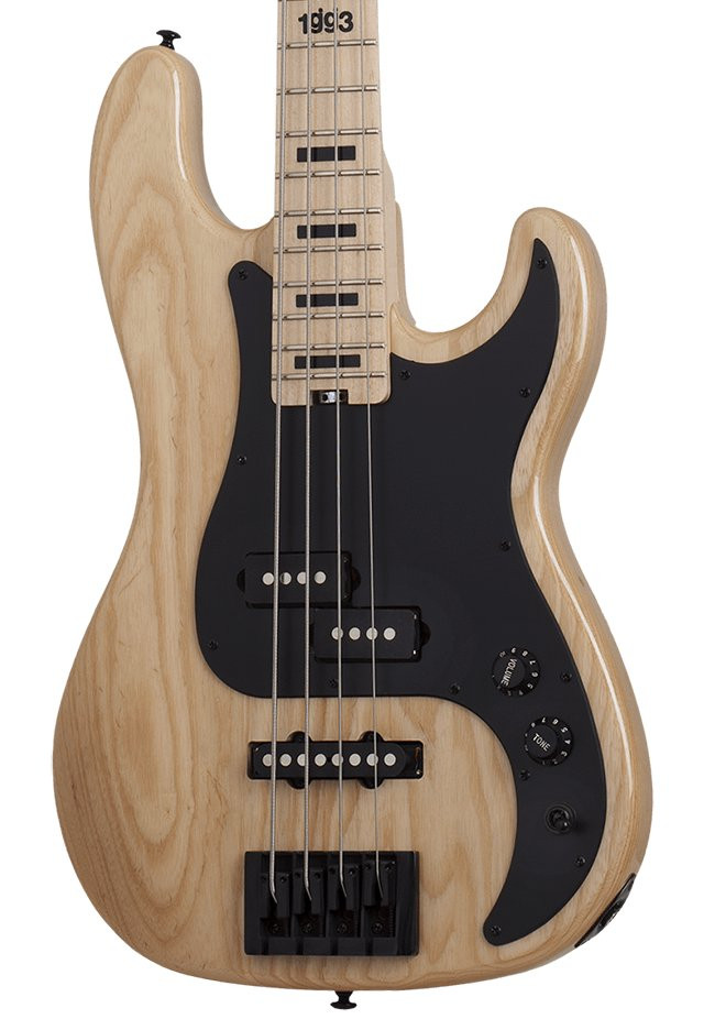 Schecter Bass Guitar Justin Beck V ANI Gloss Natural