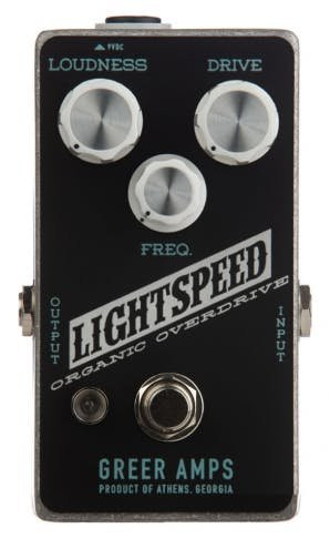 Greer Amps Lightspeed Organic Overdrive in Reverse Daphne Greer Amps Lightspeed Organic Overdrive in Reverse Daphne