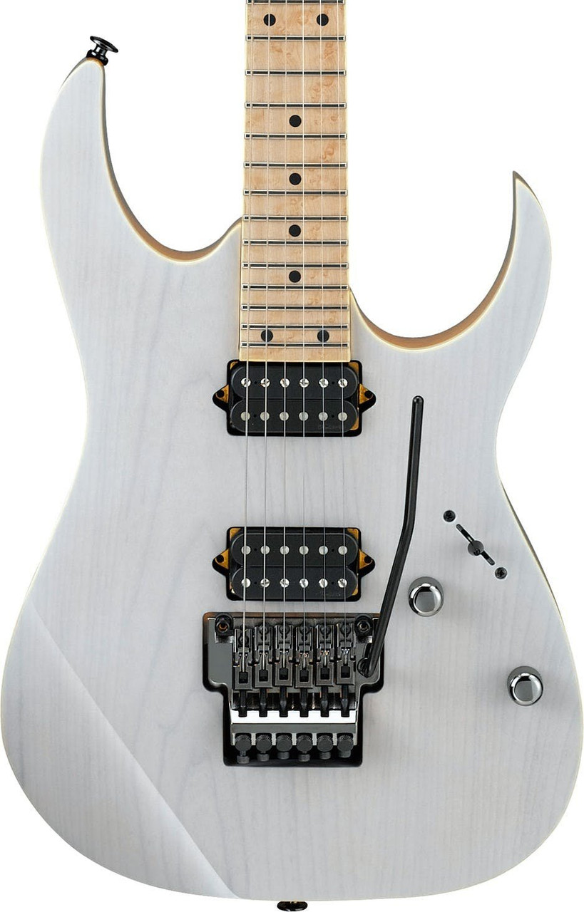 Ibanez RG652AHMFXRPB RG Prestige Electric in Antique White Blonde
