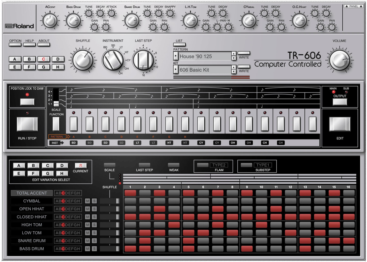 Roland Cloud TR-606 Virtual Instrument Plugin - Lifetime Key