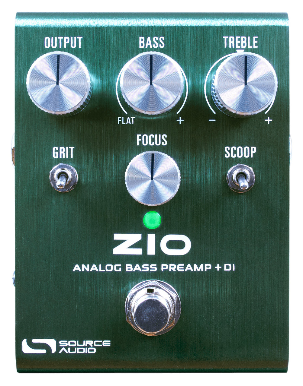 Source Audio ZIO All-Analogue Bass Preamp DI with Headphone Out Pedal Source Audio ZIO All-Analogue Bass Preamp DI with Headphone Out Pedal