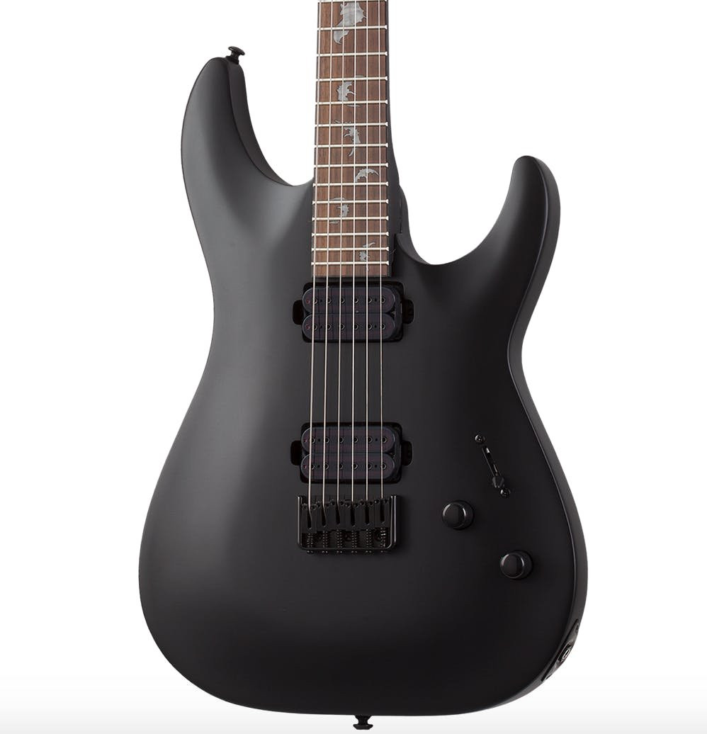 Schecter Omen Extreme 6 FR Electric Guitar in Black Cherry