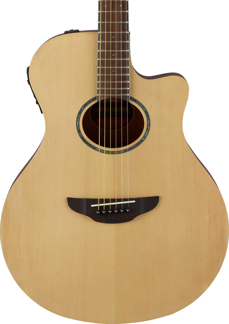 Yamaha APX600M Electro Acoustic Guitar in Matte Finish Natural Satin