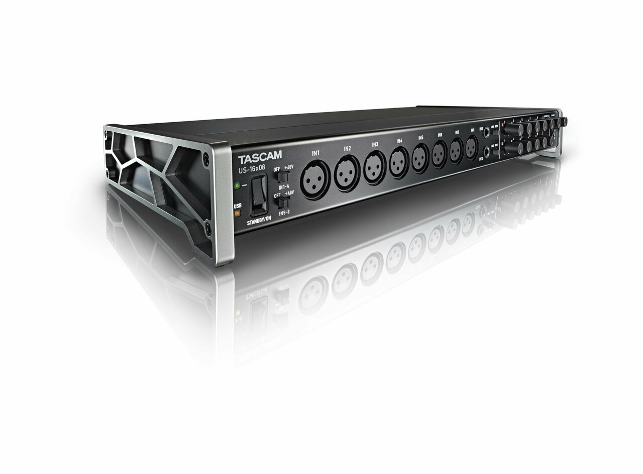 Tascam US16X08 16-in / 8-out USB Audio Interface Tascam US16X08 16-in / 8-out USB Audio Interface