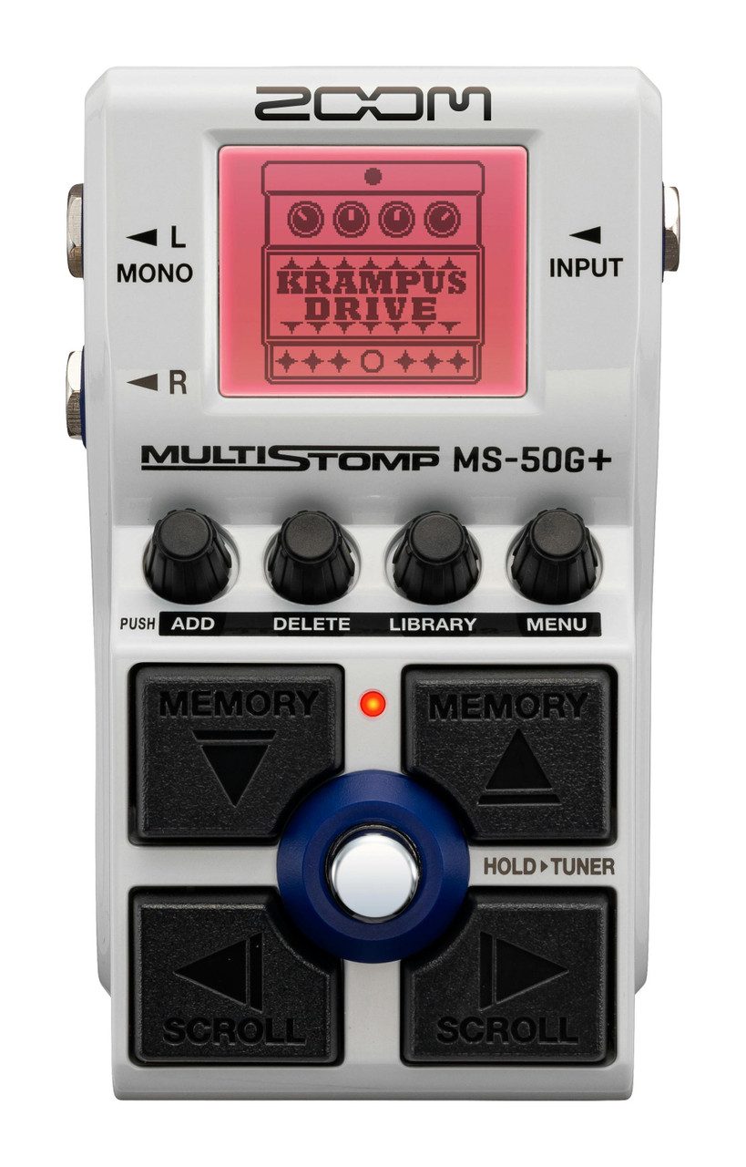 Zoom B1x Four Multi Effects Processor with Expression Pedal